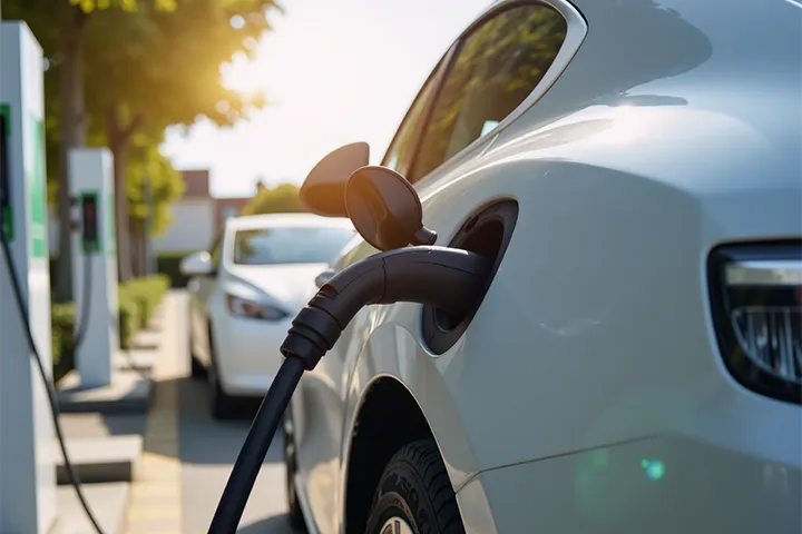 Fleet evs charging at Commerical EV Charging