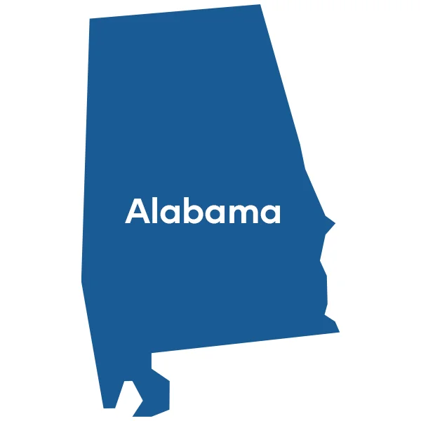 Alabama map